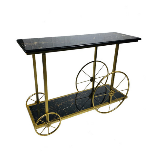 Trolley Style Console Table