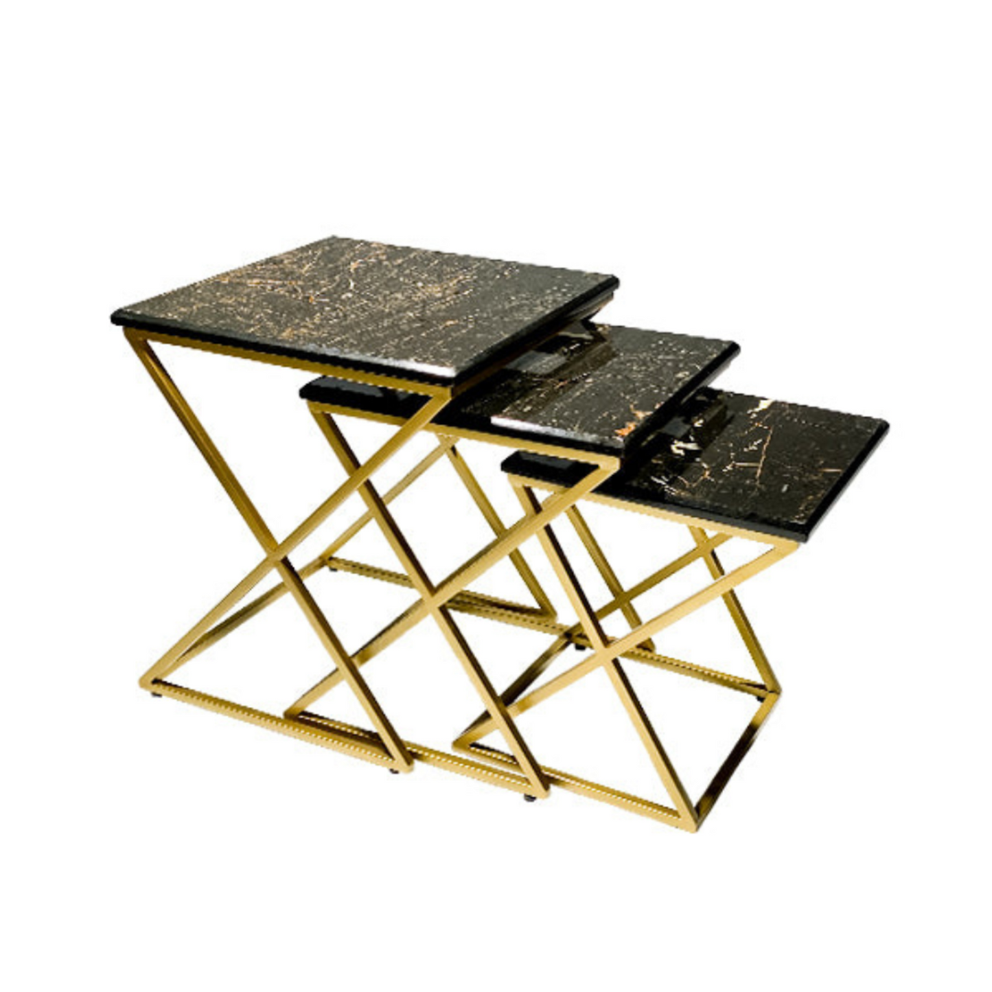 Nesting Sqaure Table 3pc